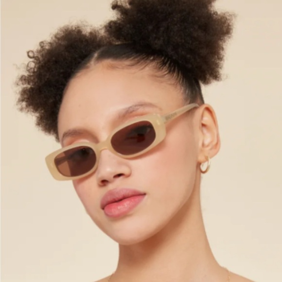 lu goldie Accessories - Lu Goldie Solene Butter Sunglasses